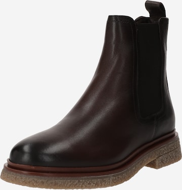 Marc O'Polo Chelsea boots 'Lotta' i brun: framsida