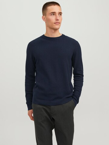 JACK & JONES Pullover 'ROB' in Blau: predná strana