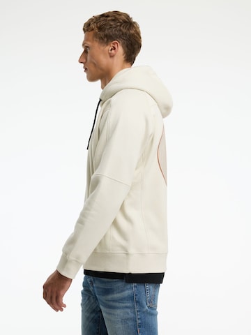 CHASIN' Sweatshirt 'Knox Hood' in Weiß