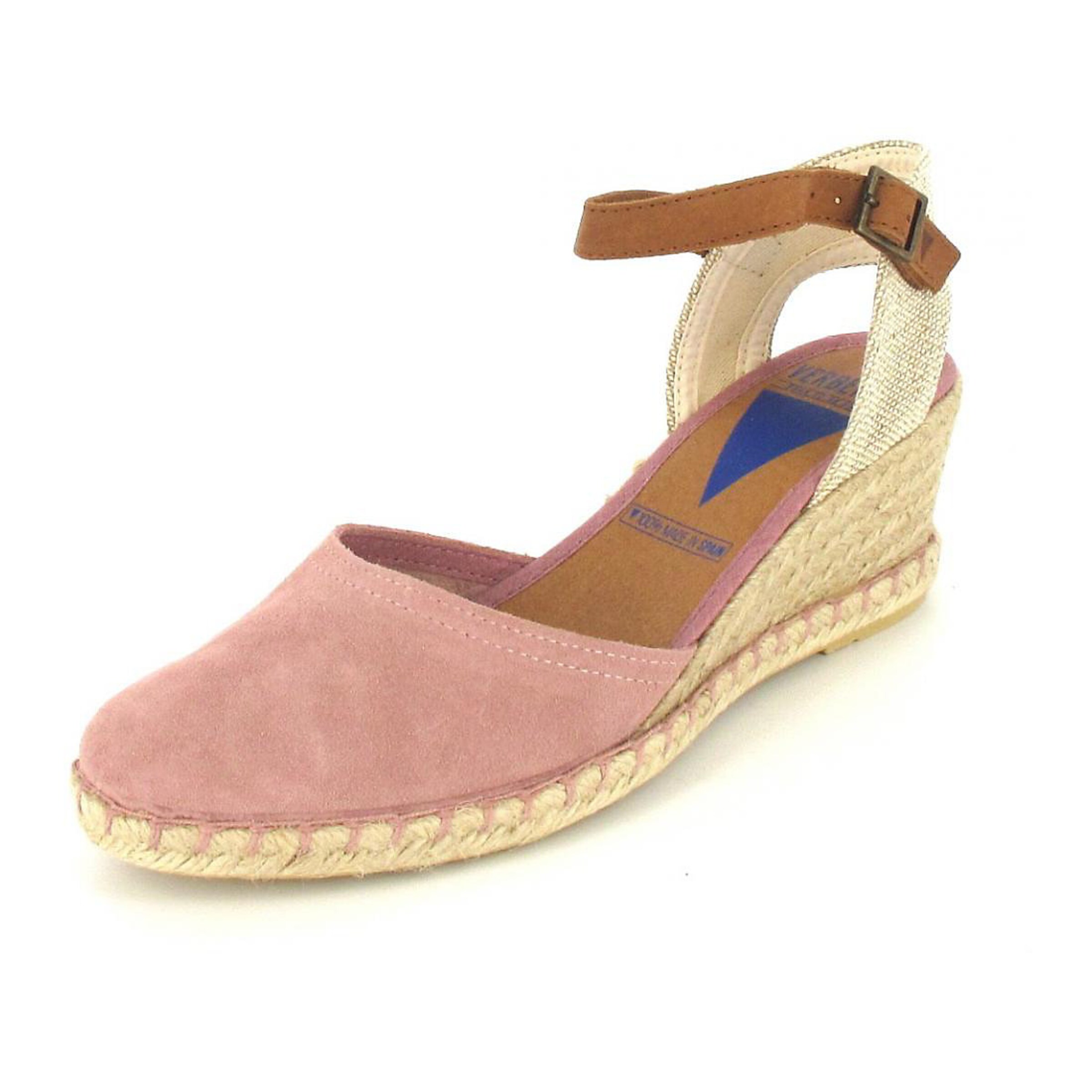 VERBENAS Sandale 'Malena Serraje' in Pink: Vorderseite