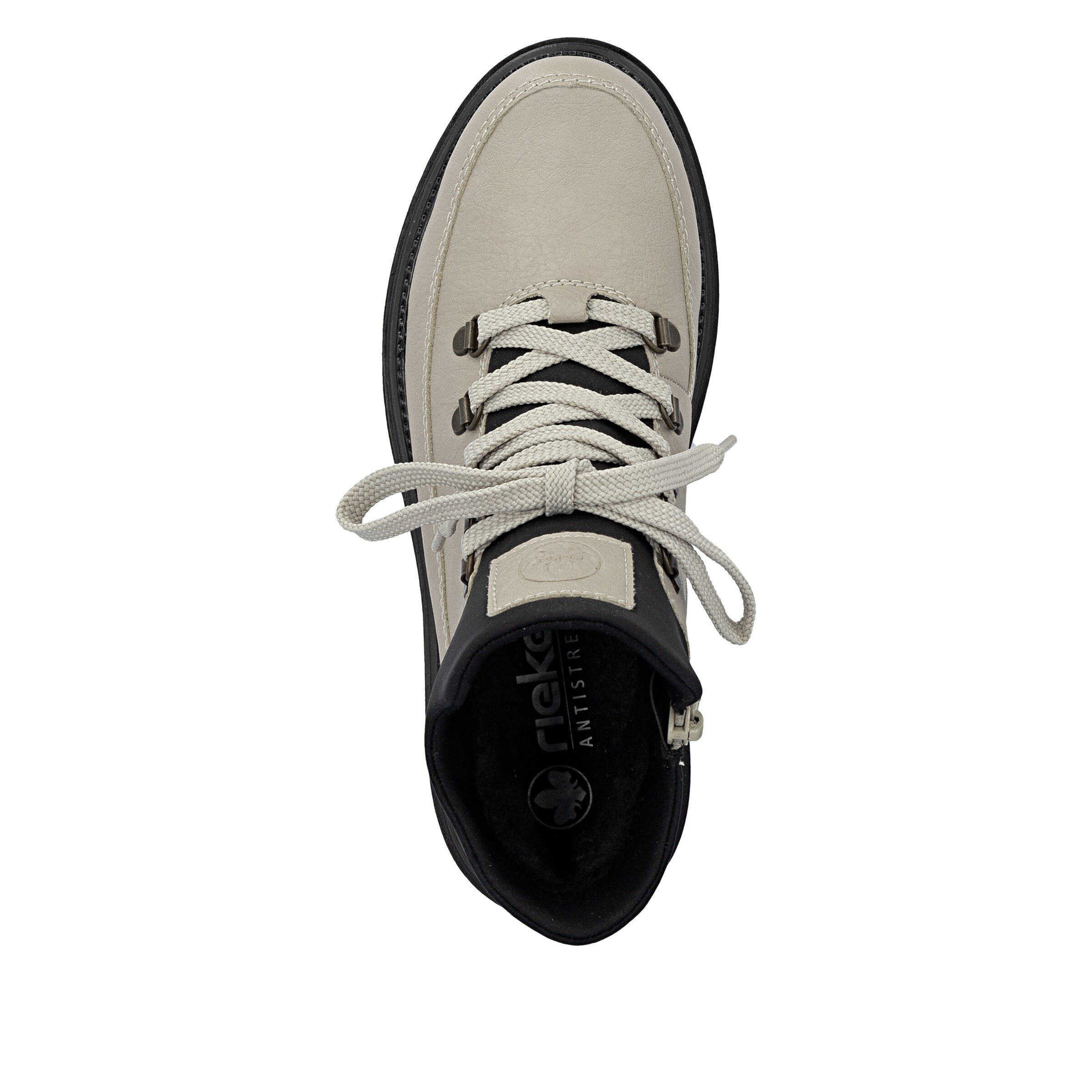 Rieker Schnürstiefelette in Beige