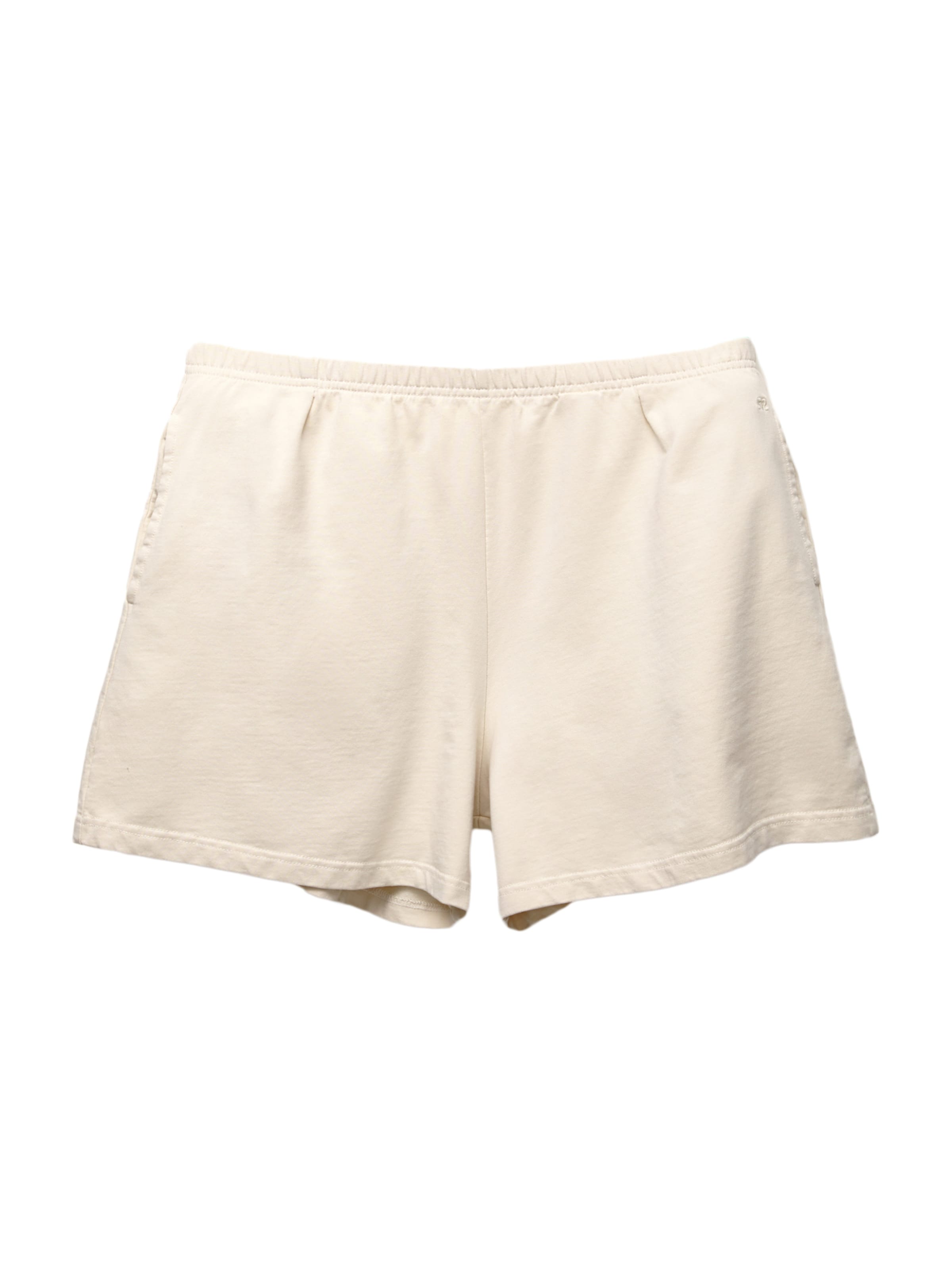 Loosefit Pantaloni con pieghe di Pull&Bear in bianco: frontale