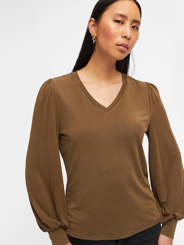 OBJECT Shirt 'Annie' in Brown