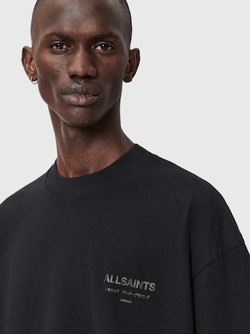 AllSaints T-shirt 'Underground' i svart