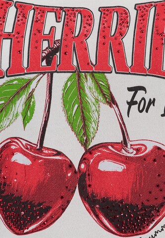Key Largo Koszulka 'Fruit' w kolorze biały