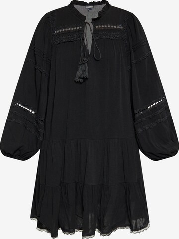 Robe d’été DreiMaster Vintage en noir : devant