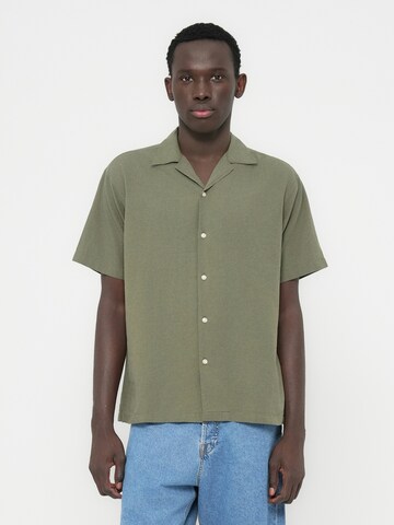 JACK & JONES Рубашка 'JJEBREEZE' в Зеленый: спереди