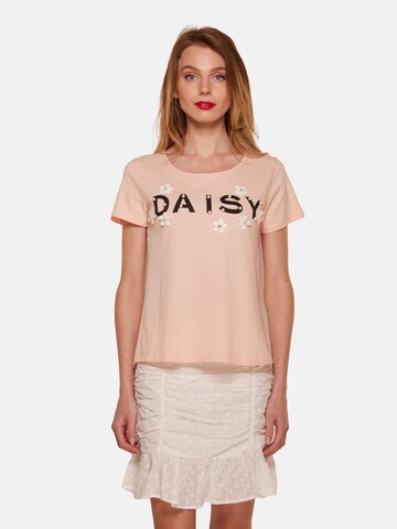 TOOche Shirt 'Daisy' in Pink: front