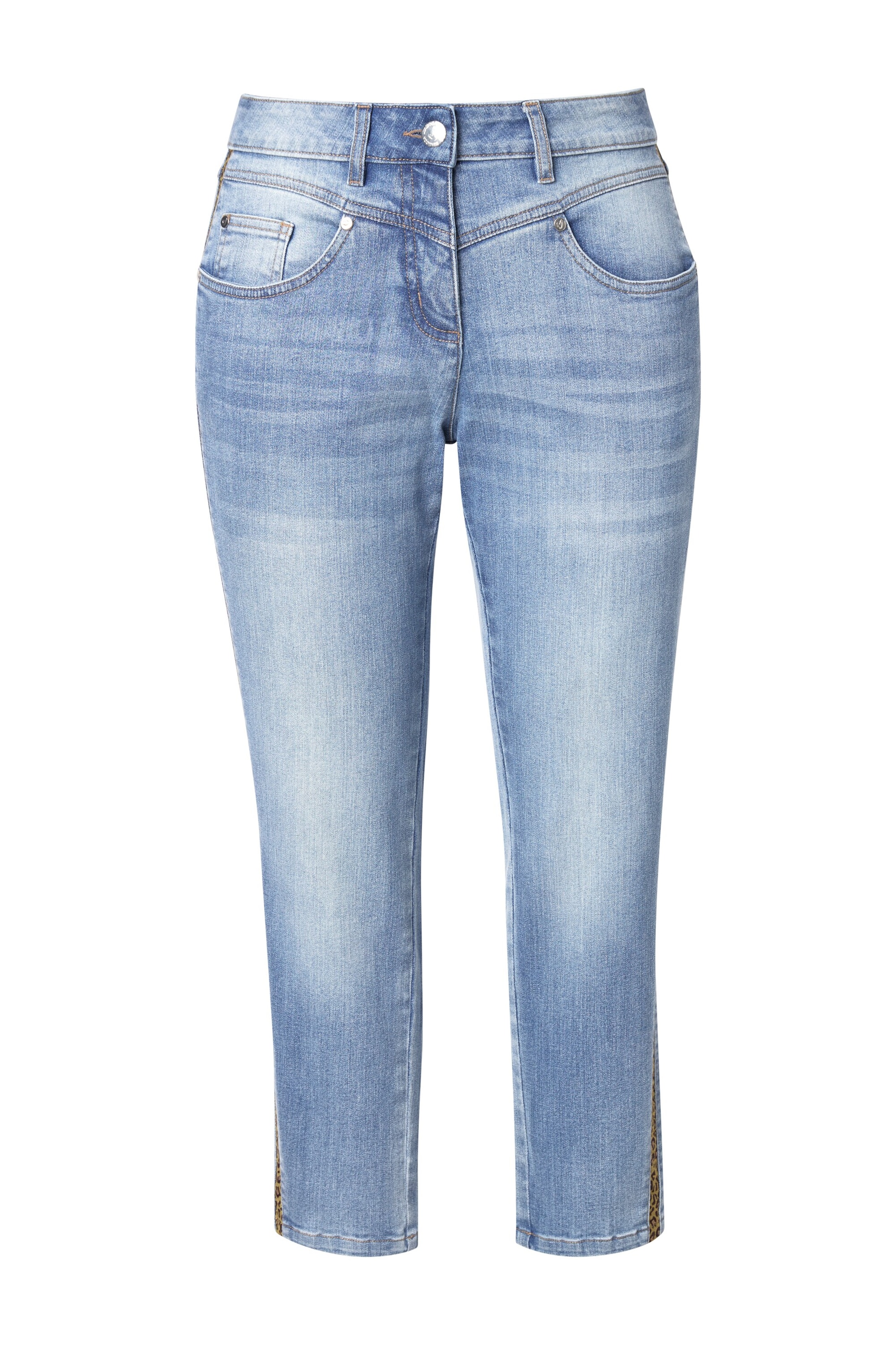 MIAMODA Slim fit Jeans in Blue: front
