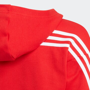ADIDAS SPORTSWEAR Αθλητική ζακέτα φούτερ σε κόκκινο