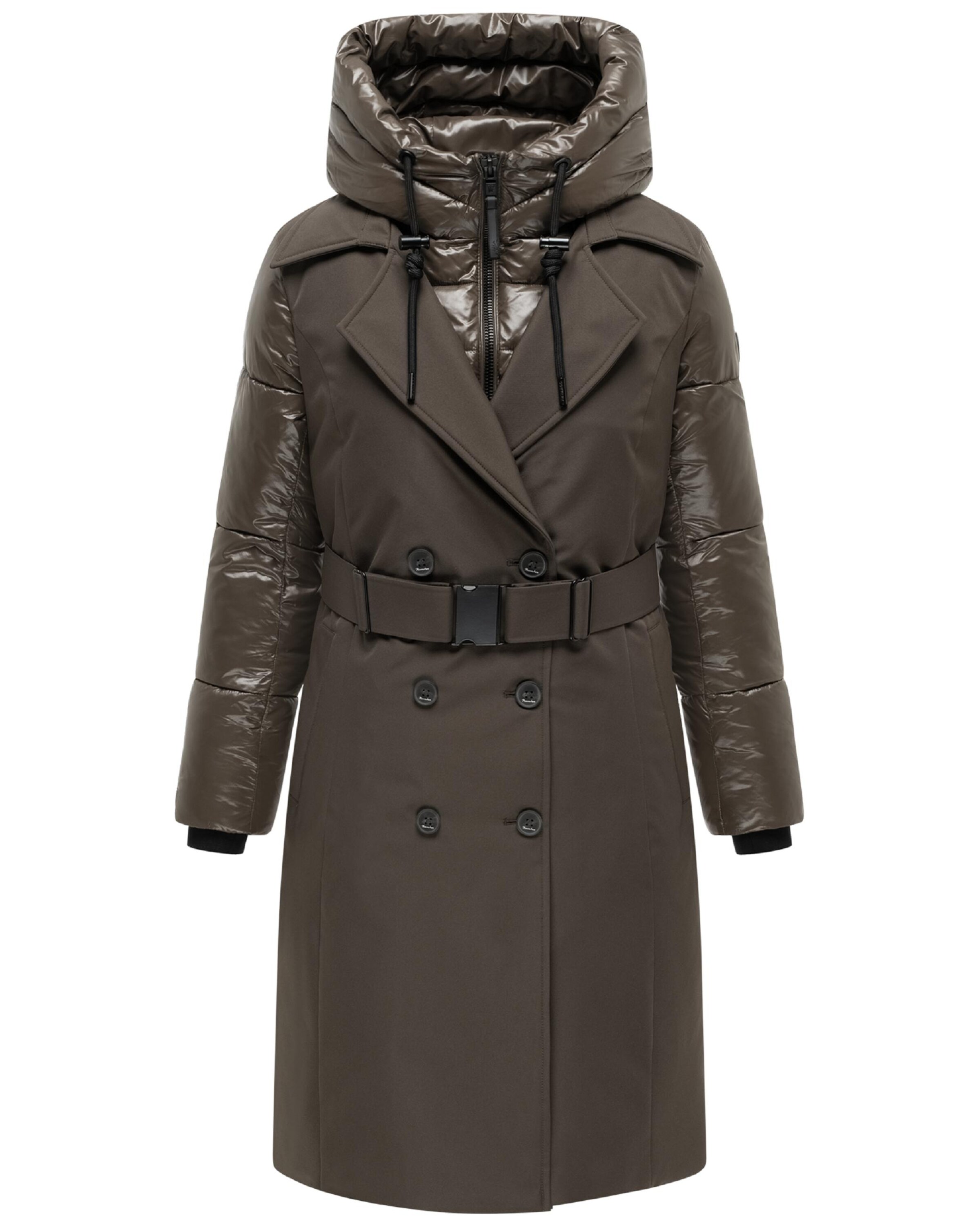 NAVAHOO Winter coat 'City-Glow 14' in XS in Olive, Item view