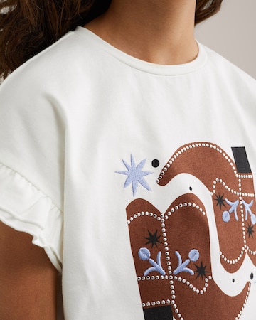 WE Fashion - Camiseta en blanco