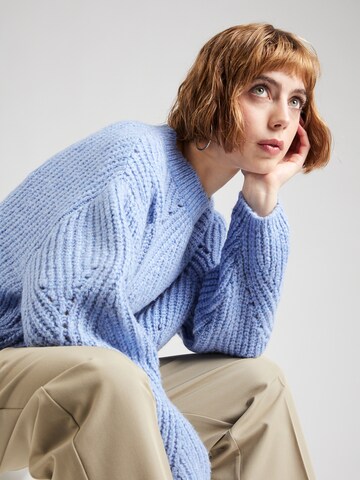 PIECES Sweater 'OBINA' in Blue