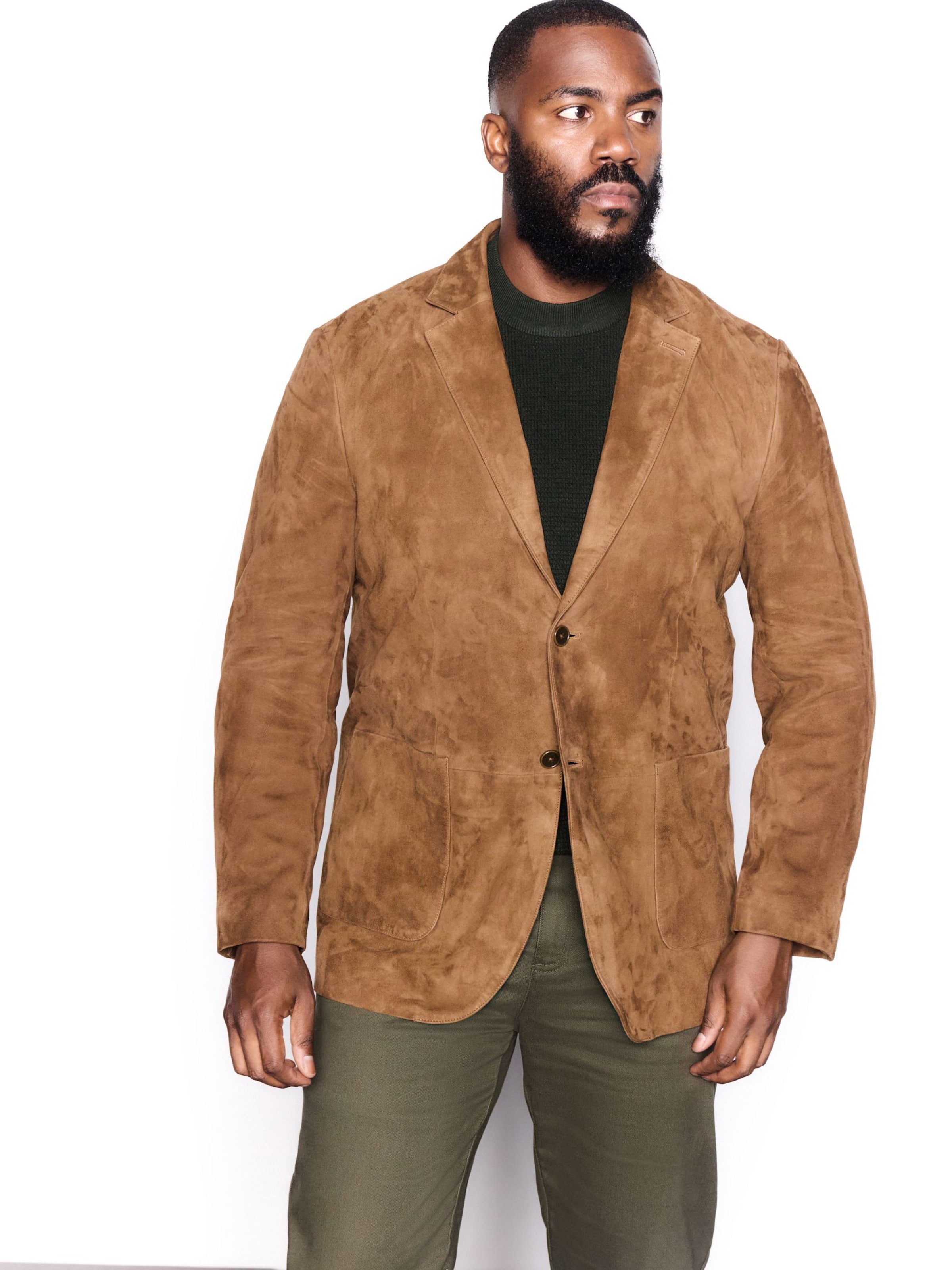 Next Klasický střih Sako – hnědá