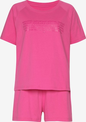 KangaROOS Pajama in Pink: front