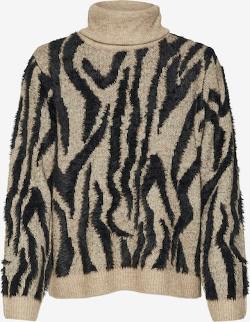 VERO MODA Sweter 'VMVALENTINA' w kolorze beżowy: przód