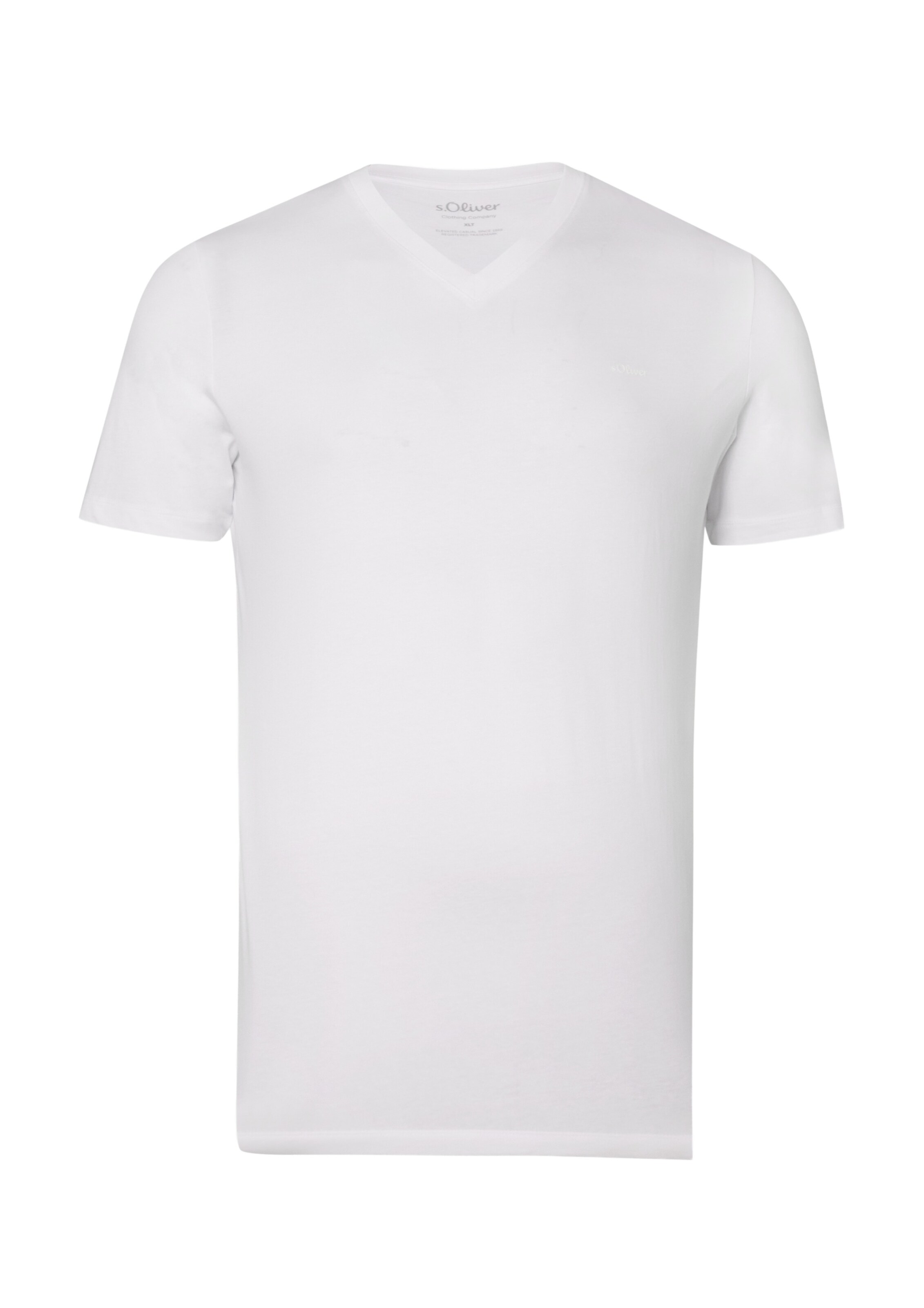 s.Oliver T-Shirt en XXL en blanc, Vue avec produit