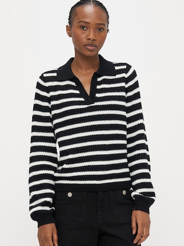 Vero Moda Petite Pullover 'VMGORGEOUS' in Schwarz: Vorderseite