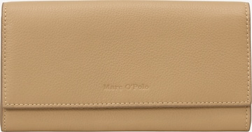 Marc O'Polo Wallet 'Kombi' in Brown: front
