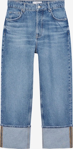 MANGO Regular Jeans 'ANGY' in Blauw: voorkant