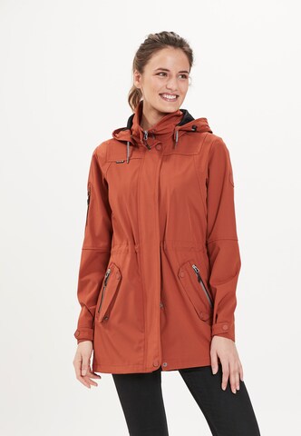 Whistler Outdoor Jacket 'ISOBEL' in Orange: front