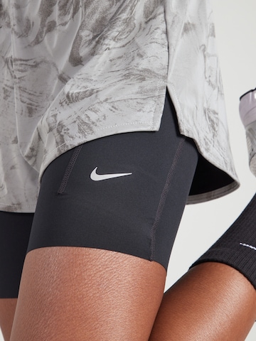 NIKE Slimfit Športne hlače 'SWFT' | siva barva