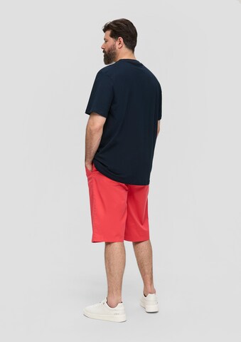 s.Oliver Red Label Big & Tall - Camiseta en azul