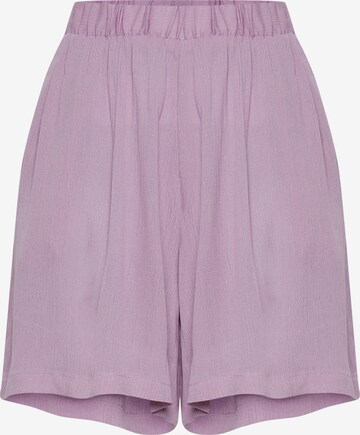 ICHI Pants 'MARRAKECH' in Purple: front