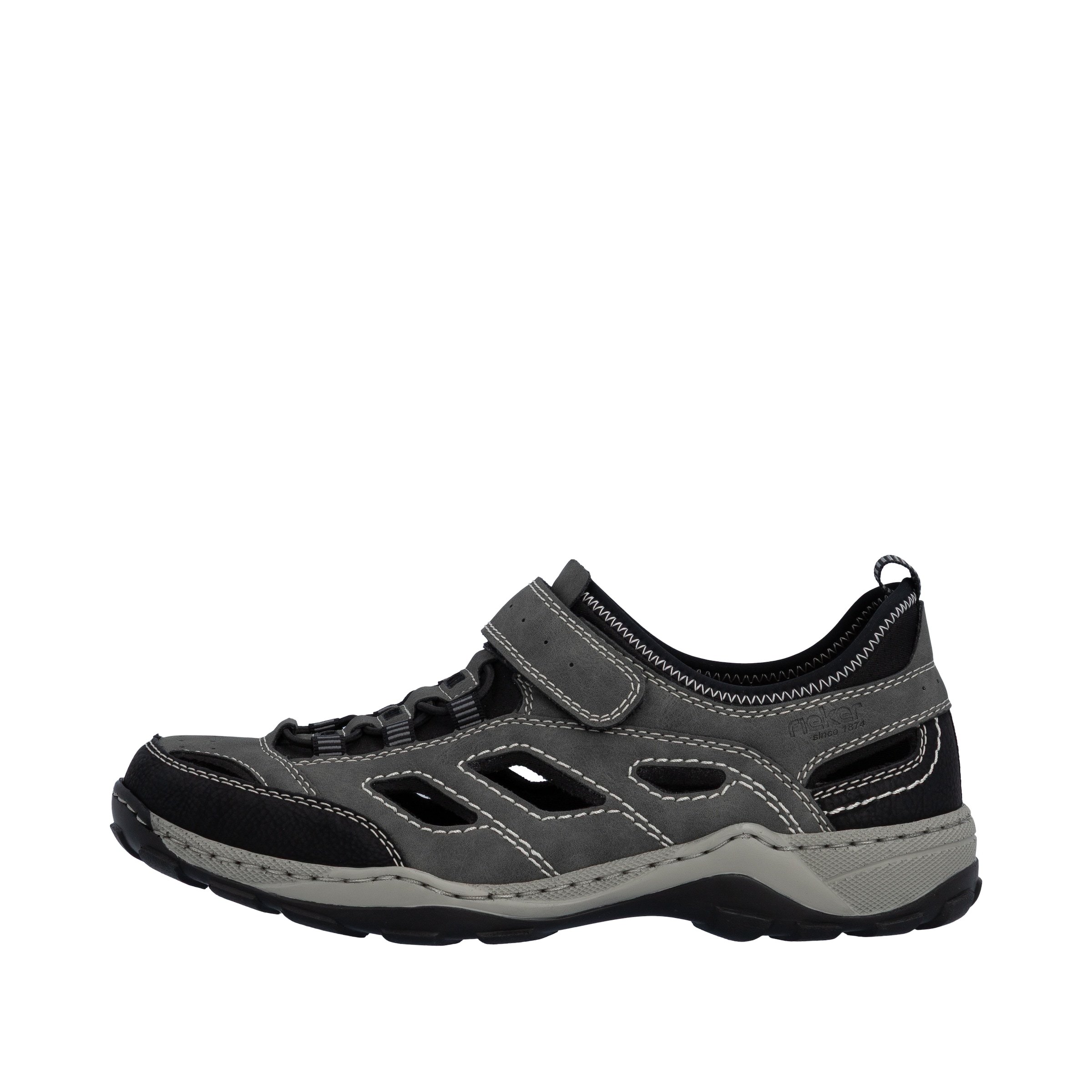 Rieker Trekkingsandale '08063' in Grau