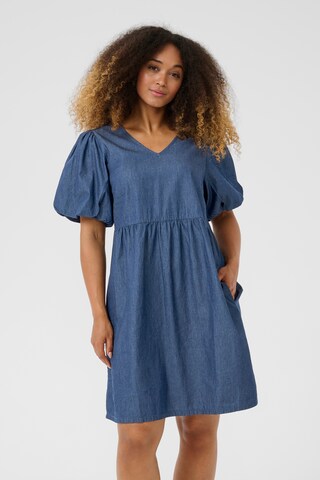 Robe 'CRTALLIE' Cream en bleu