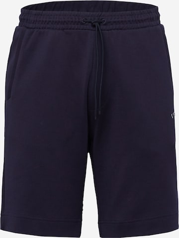 BOSS Green Regular Pants 'Headlo' in Blue: front