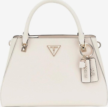 GUESS - Bolso de mano 'NOELLE II LUXURY SATCHEL HWZG96 72070' en beige: frente