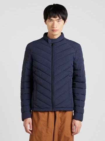 GUESS Between-Season Jacket in Blue: front