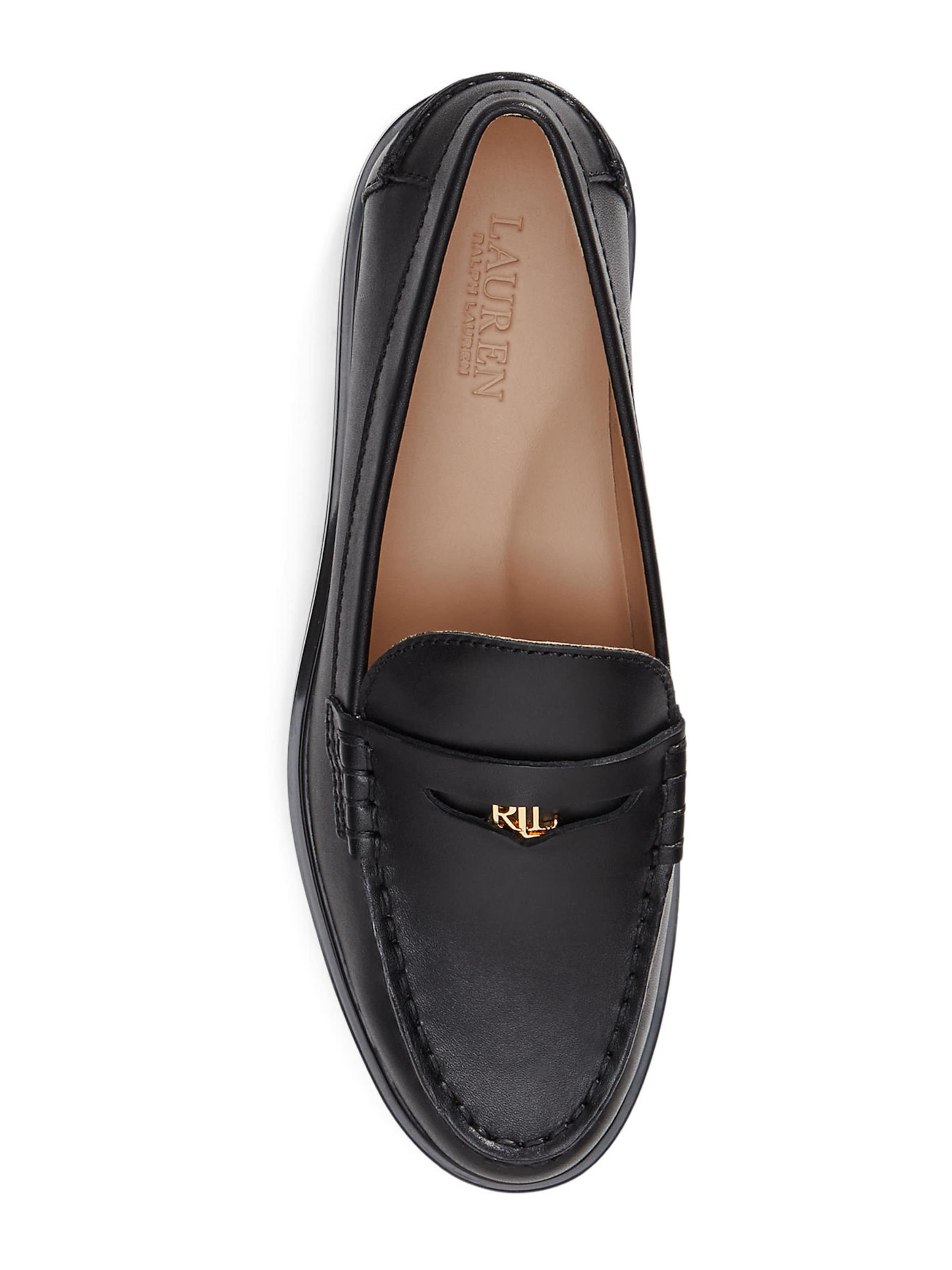 Chaussure basse 'MARLI' Lauren Ralph Lauren en noir