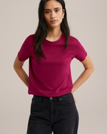 WE Fashion Shirts i rød: forside