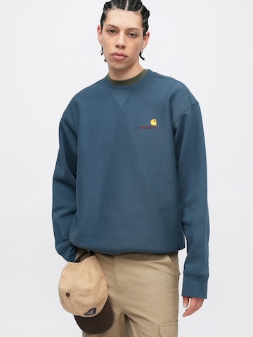 zils Carhartt WIP Sportisks džemperis 'American Script'