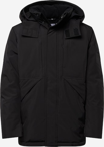 Calvin Klein Jeans Winter Jacket in Black: front