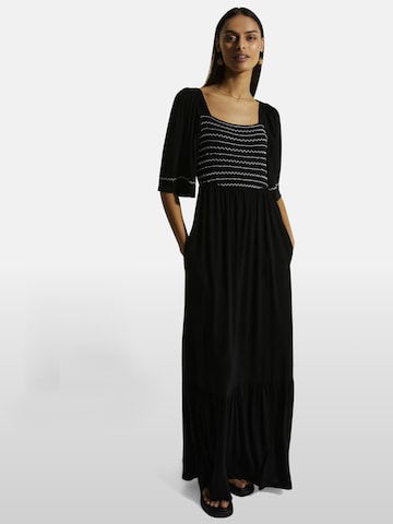 bonprix Zomerjurk in Zwart: voorkant