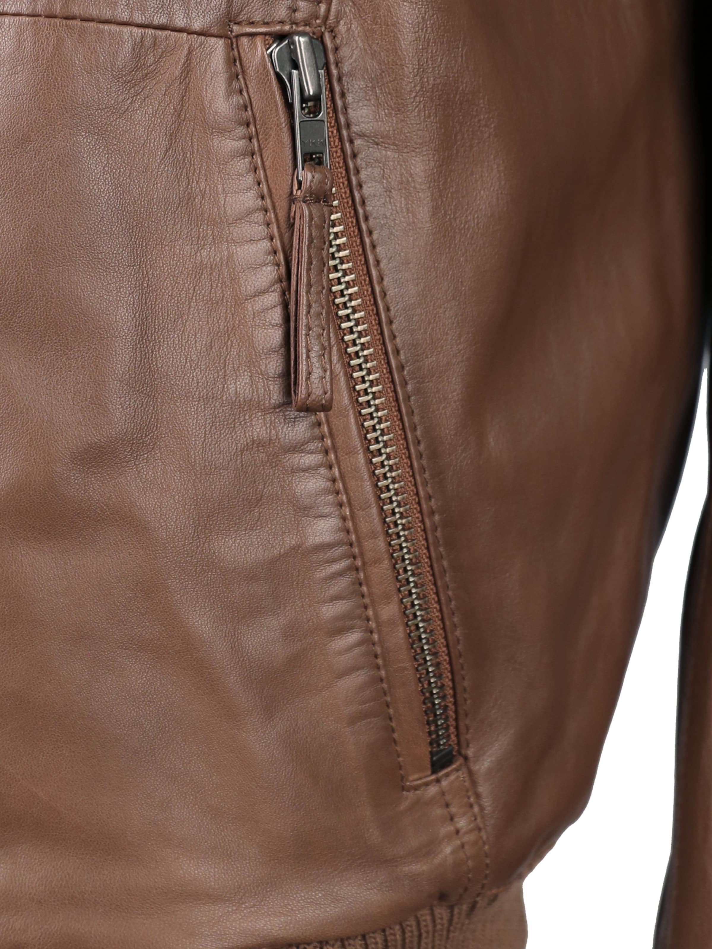 JCC Lederjacke in Braun