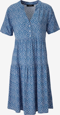Aniston CASUAL Summer Dress in Blue: front