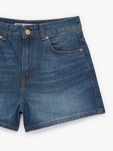 Koton Wide leg Jeans in Blauw