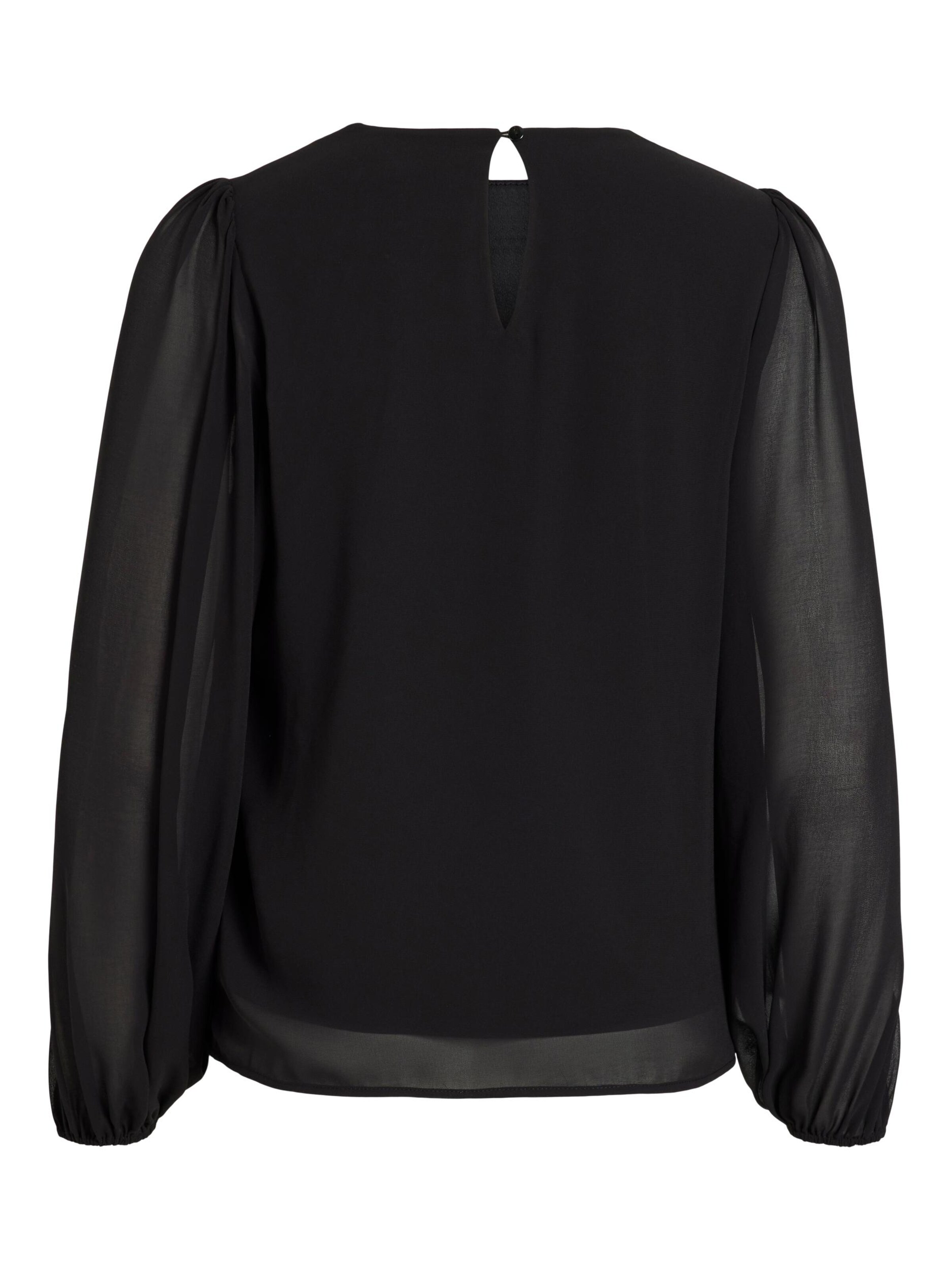 VILA Bluse i sort