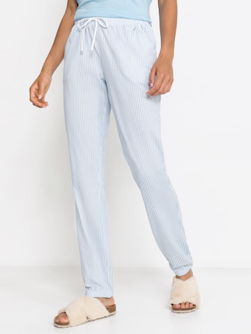 s.Oliver - Calças de pijama em azul: frente