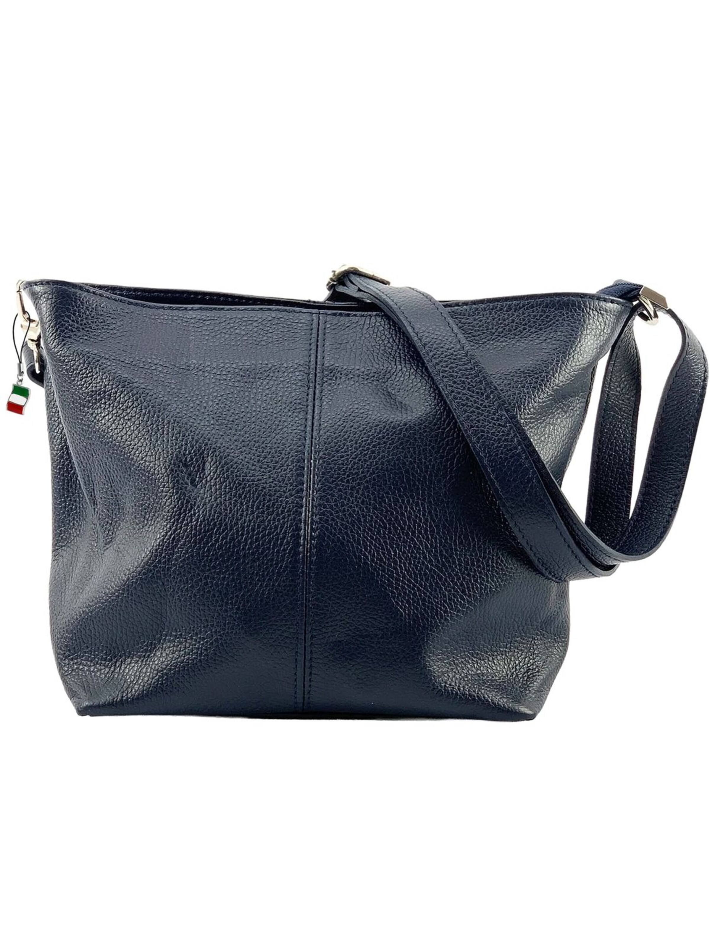 Florence Shoulder Bag in Blue: front