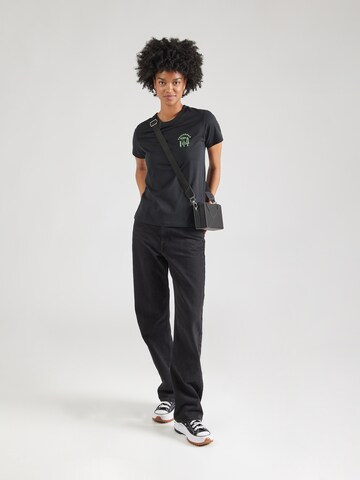 Maglietta di CONVERSE in nero