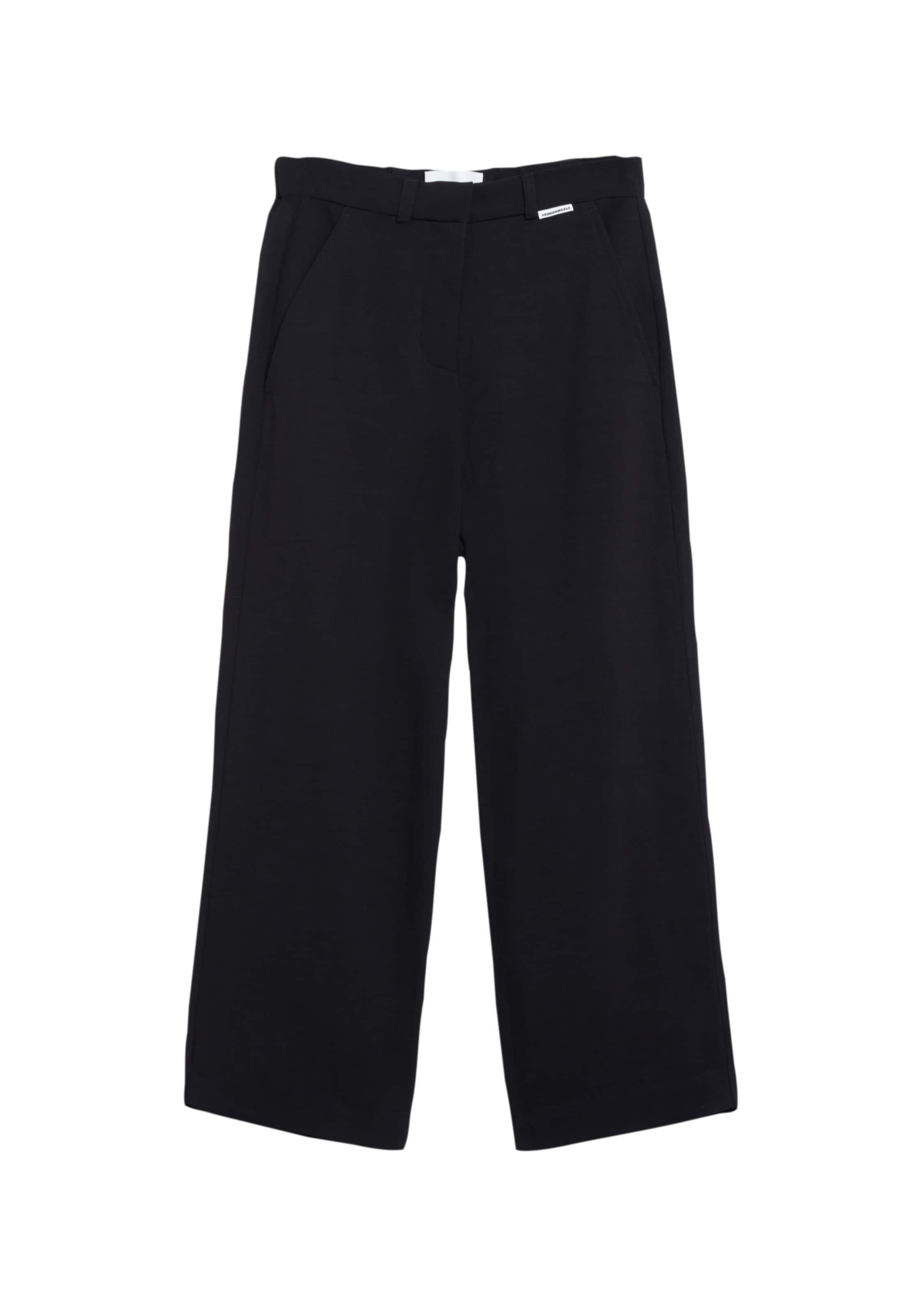 Loosefit Pantalon 'CAARUNUS' ARMEDANGELS en noir : devant
