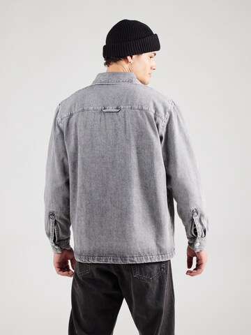 Won Hundred Comfort fit Button Up Shirt in Grey