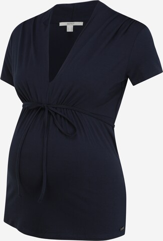 Esprit Maternity Shirt in Blue: front