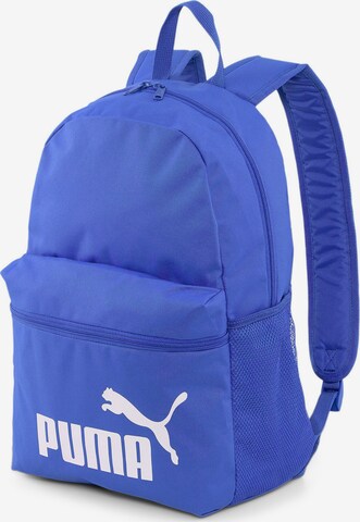 PUMA Sports Backpack 'Phase' in Blue: front