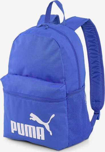 PUMA Sports backpack 'Phase' in Royal blue / White, Item view